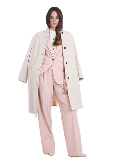 Giacca con cintura in tela di misto lana FORTE FORTE | Blazer | 14326MYJACKET1552